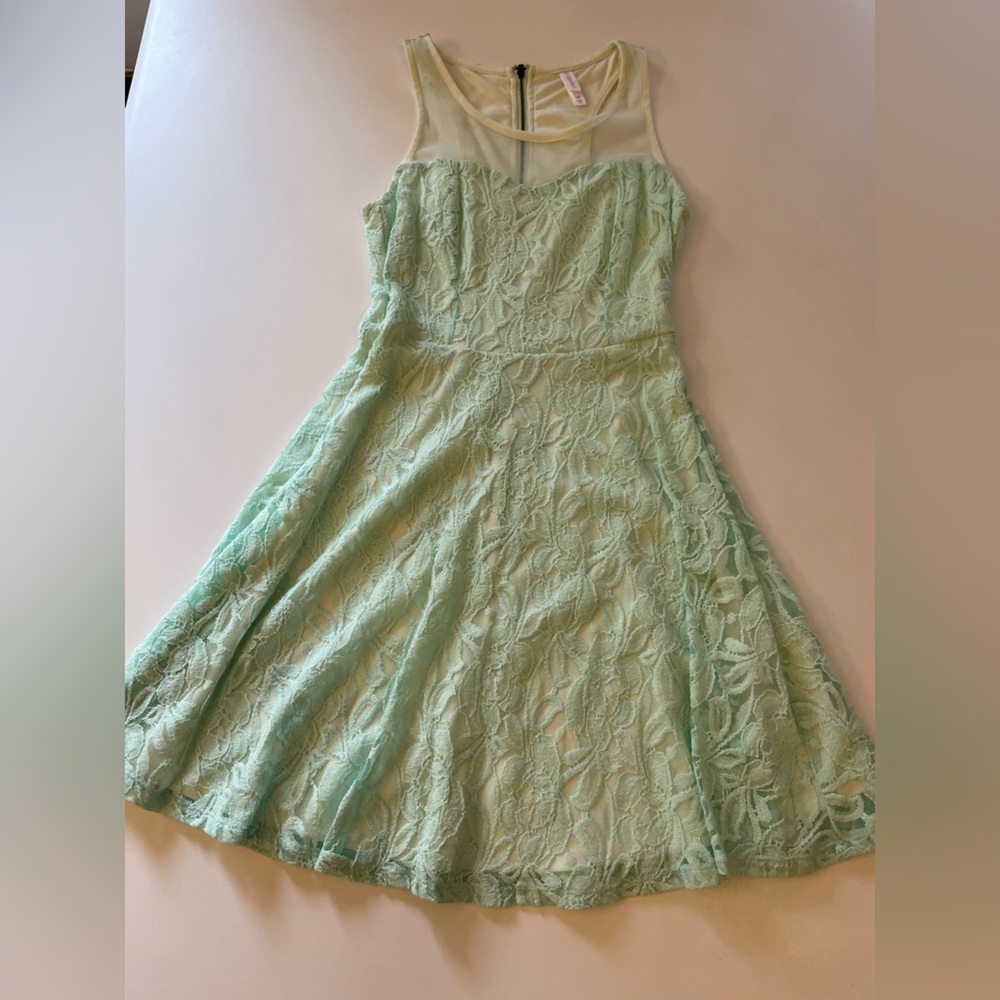 Mint colored dress size Sm